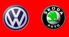 VW und SKODA Logo